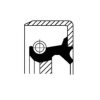 MERCE 0049976046 Shaft Seal, crankshaft